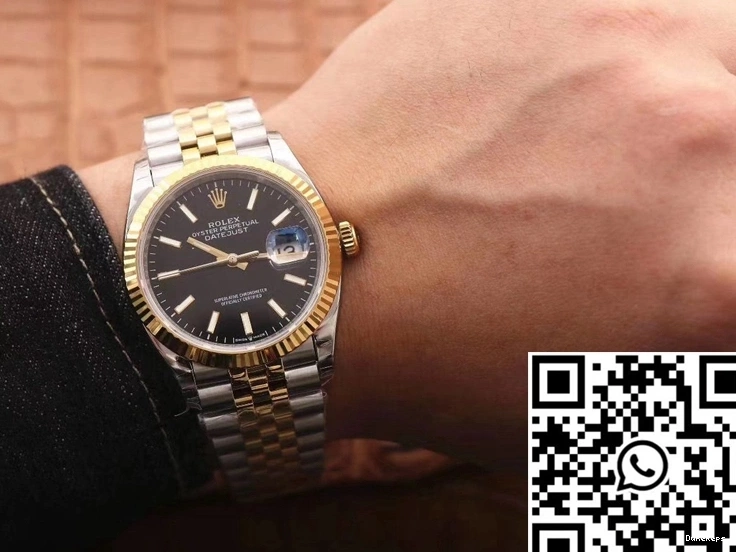 Black EW 126233 Factory Datejust Dial Rolex 0402